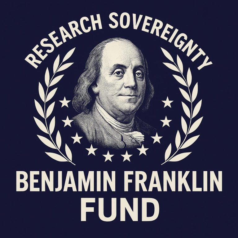 Policy proposal – The Benjamin Franklin Fund: Securing Europe’s Research Sovereignty