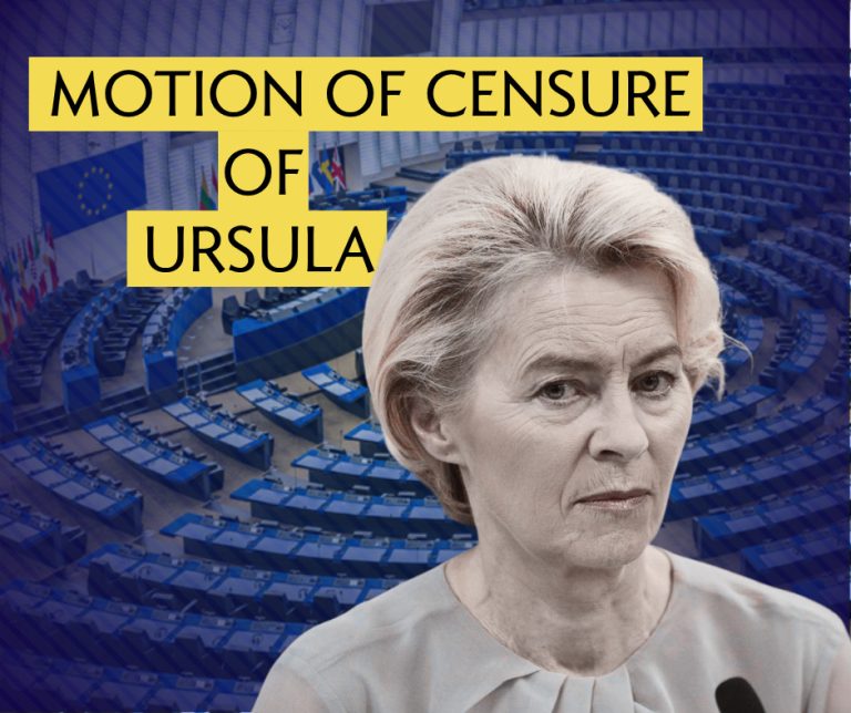 Æ Position on the Motion of Censure Against the von der Leyen Commission